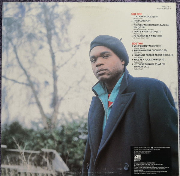 Robert Cray : Who’s Been Talkin' (LP, Album, RM)