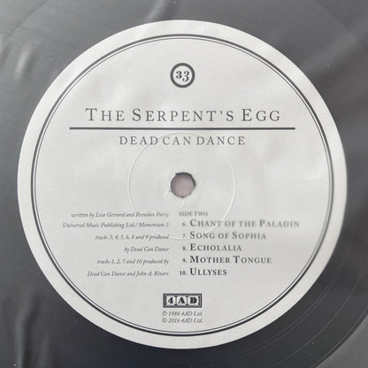 Dead Can Dance : The Serpent's Egg (LP, Album, RE)