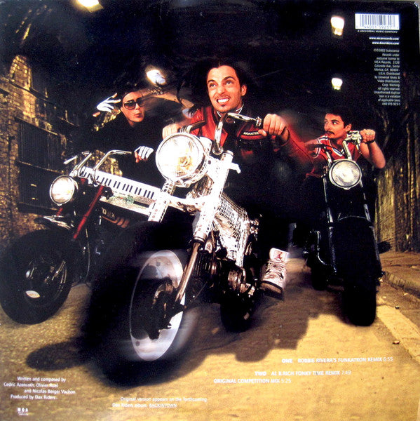 Dax Riders : Real Fonky Time (12", Single)