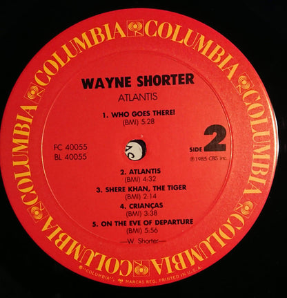Wayne Shorter : Atlantis (LP, Album, Pit)