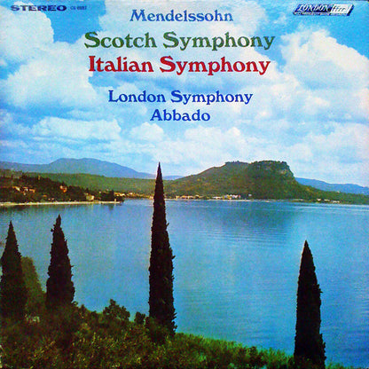 Mendelssohn*, London Symphony*, Abbado* : Scotch Symphony / Italian Symphony (LP)