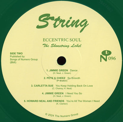 Various : Eccentric Soul: The Shoestring Label (LP, Comp, Gre)