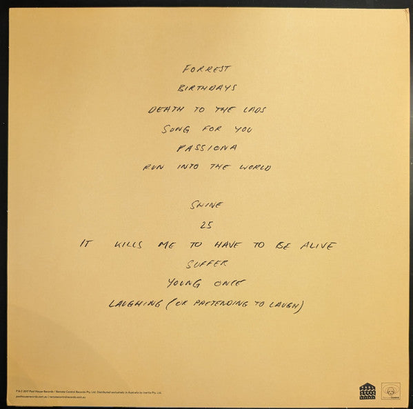 The Smith Street Band : More Scared Of You Than You Are Of Me (LP, Ltd, RP, Neo)