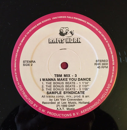 Sample Syndicate : TBM Mix 3 (12")