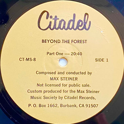 Max Steiner : Beyond The Forest (The Classic Film Score) (LP, Album, Pal)