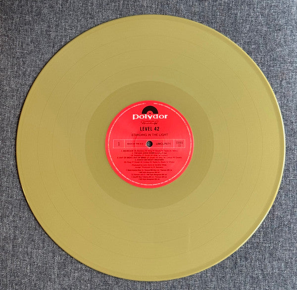 Level 42 : Standing In The Light (LP, Album, Ltd, RE, Gol)