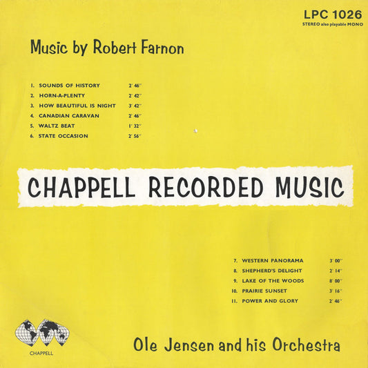 Ole Jensen And His Orchestra : Chappell Recorded Music (LP, Album)