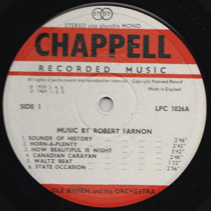 Ole Jensen And His Orchestra : Chappell Recorded Music (LP, Album)