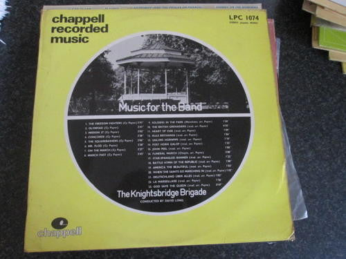 The Knightsbridge Brigade : Music For The Band (LP)