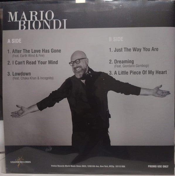Mario Biondi : Mario Biondi (12", EP, Promo)