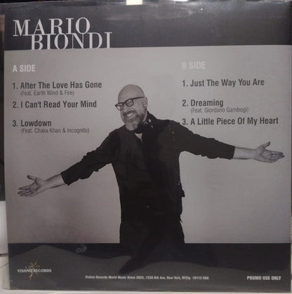 Mario Biondi : Mario Biondi (12", EP, Promo)