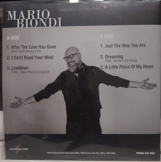 Mario Biondi : Mario Biondi (12", EP, Promo)
