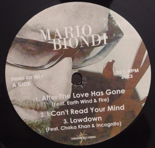 Mario Biondi : Mario Biondi (12", EP, Promo)