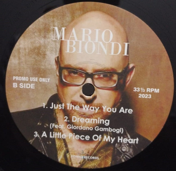 Mario Biondi : Mario Biondi (12", EP, Promo)