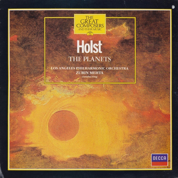 Gustav Holst, Los Angeles Philharmonic Orchestra, Zubin Mehta : The Planets (LP, RE)