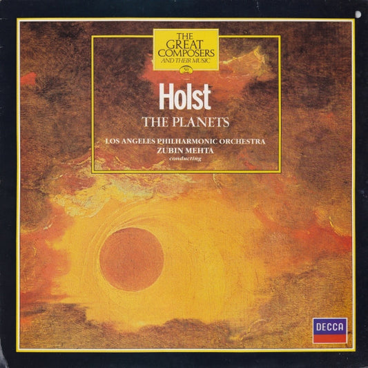 Gustav Holst, Los Angeles Philharmonic Orchestra, Zubin Mehta : The Planets (LP, RE)