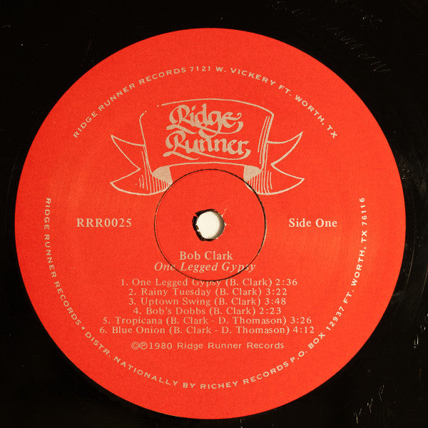 Bobby Clark (3) : One Legged Gypsy (LP, Album)