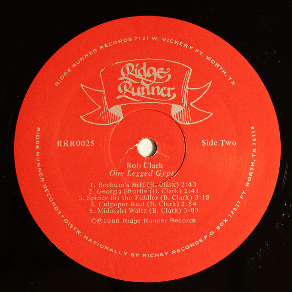 Bobby Clark (3) : One Legged Gypsy (LP, Album)