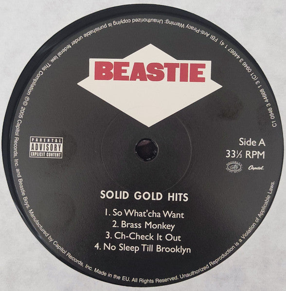 Beastie Boys : Solid Gold Hits (2xLP, Comp, RE, Gat)