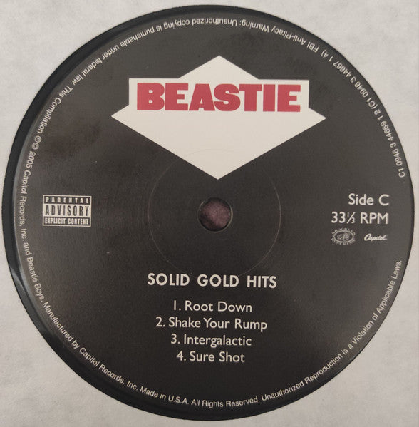 Beastie Boys : Solid Gold Hits (2xLP, Comp, RE, Gat)