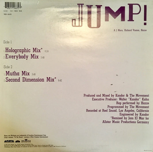 The Movement (3) : Jump! (12")