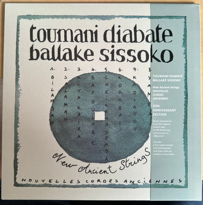 Toumani Diabaté, Ballaké Sissoko : New Ancient Strings = Nouvelles Cordes Anciennes (LP, Album, RE, RM)