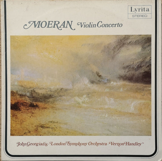 Ernest John Moeran - John Georgiadis, London Symphony Orchestra, Vernon Handley : Violin Concerto (LP)