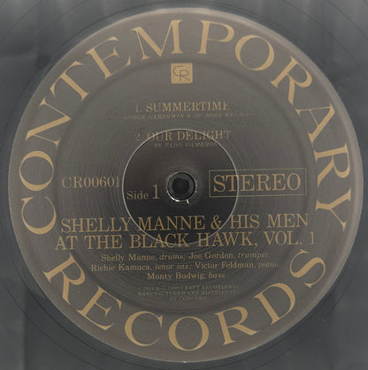 Shelly Manne & His Men : At The Black Hawk Vol. 1 (LP, Album, RE, 180)