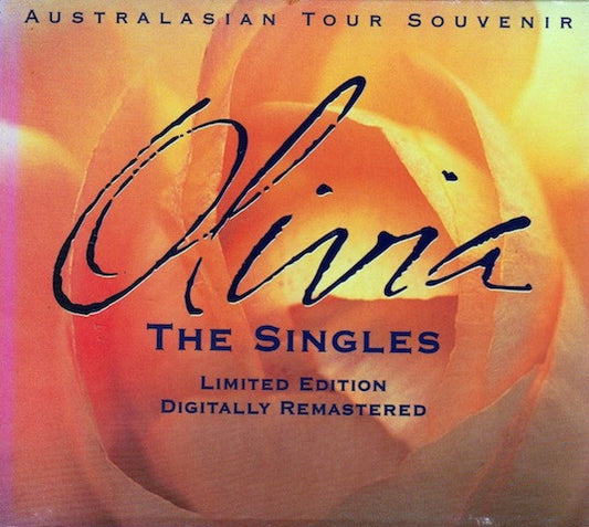 Olivia Newton-John : Olivia - The Singles - Australasian Tour Souvenir (2xCD, Comp, Ltd, RM)