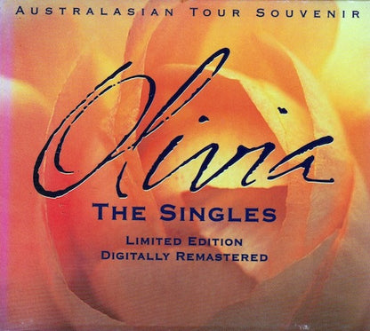 Olivia Newton-John : Olivia - The Singles - Australasian Tour Souvenir (2xCD, Comp, Ltd, RM)