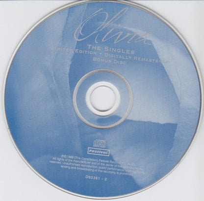 Olivia Newton-John : Olivia - The Singles - Australasian Tour Souvenir (2xCD, Comp, Ltd, RM)
