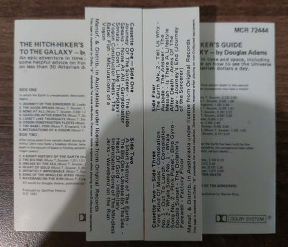 Douglas Adams : The Hitch-Hiker's Guide To The Galaxy (2xCass, Album)