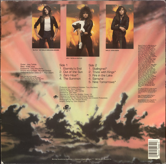 Joey Tafolla : Out Of The Sun (LP, Album)