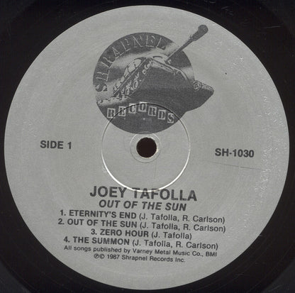 Joey Tafolla : Out Of The Sun (LP, Album)