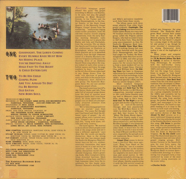 The Nashville Bluegrass Band : To Be His Child (LP, Album)