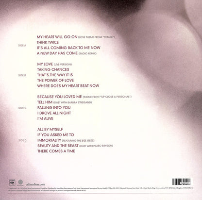 Celine Dion* : My Love Essential Collection (2xLP, Comp, RE)
