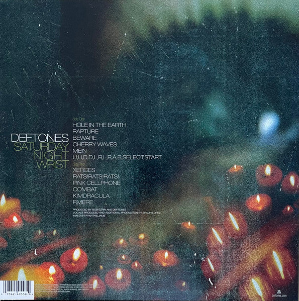 Deftones : Saturday Night Wrist (LP, Album, RE, RP)