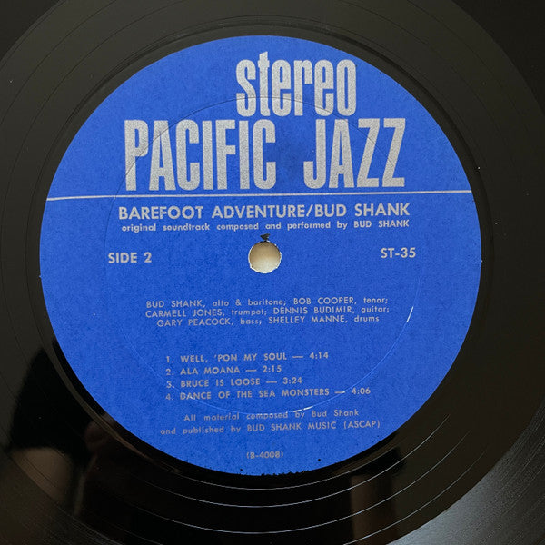 Bud Shank : Barefoot Adventure (LP, Album)