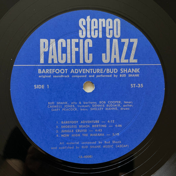 Bud Shank : Barefoot Adventure (LP, Album)
