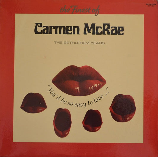 Carmen McRae : ''You'd Be So Easy To Love'' (LP, Album, Comp)