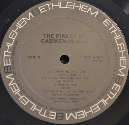Carmen McRae : ''You'd Be So Easy To Love'' (LP, Album, Comp)
