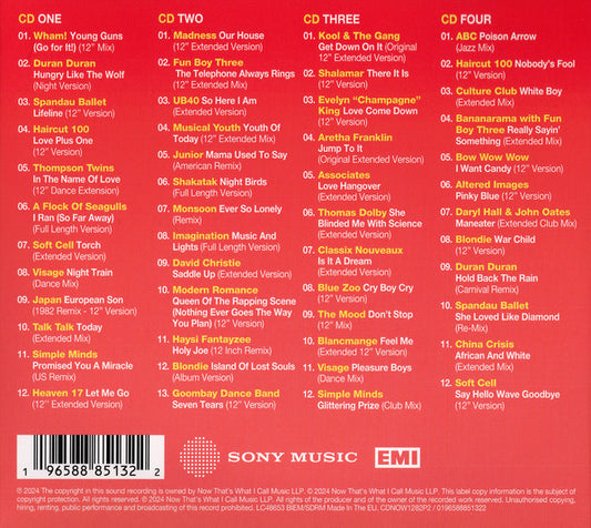 Various : Now 12" 80s: 1982 (Part Two) (4xCD, Comp)