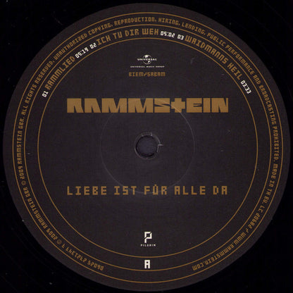 Rammstein : Liebe Ist Für Alle Da (2xLP, Album, 200)