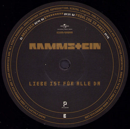 Rammstein : Liebe Ist Für Alle Da (2xLP, Album, 200)