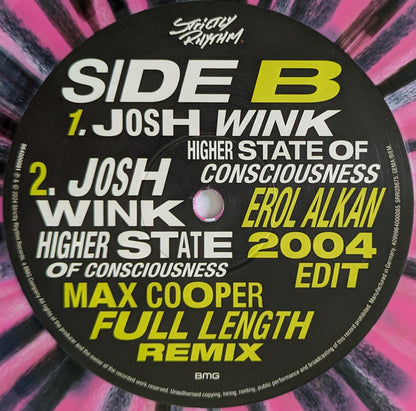 Josh Wink : Higher State Of Consciousness (Remixes) (12", EP, RSD, RM, Spl)