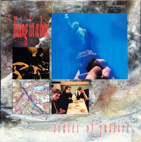 Living In A Box : Scales Of Justice (12", Single, Ltd)
