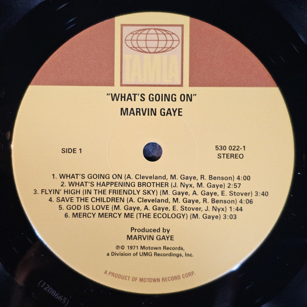 Marvin Gaye : What's Going On (LP, Album, RE, Gat)