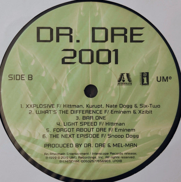 Dr. Dre : 2001 (2xLP, Album, RE, Unc)