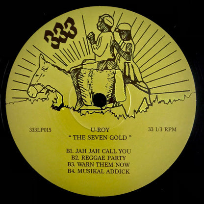 U-Roy : The Seven Gold (LP, Album, Ltd, RE)