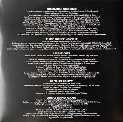 Jack Harlow (2) : Jackman. (LP, Album)